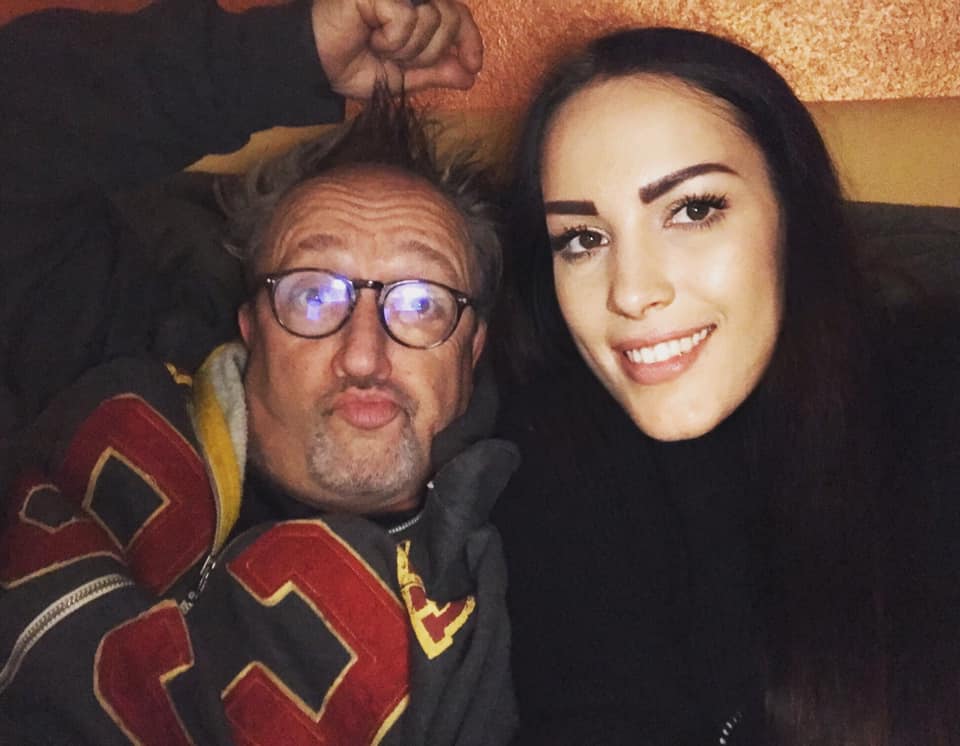 Alice Cavallari con suo padre Max Cavallari